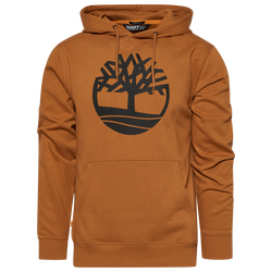 Men's - Timberland Core Tree Logo Hoodie - Wheat Boot/Black