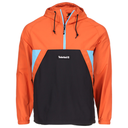 Men's - Timberland Windbreaker Pullover Jacket - Black/Blue