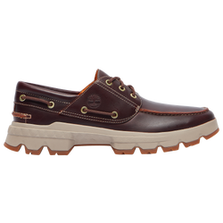 Men's - Timberland Authentic 3 Eye Lug Boat Shoe - Root Beer