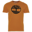 Timberland Kennebec River Tree Logo T-Shirt - Men's Wheat/Black