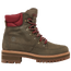 Timberland Courmayeur Valley 6" WP Hiker Boots - Women's Olive/Red