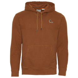 Men's - Timberland Boot Logo Hoodie - Brown/Yellow