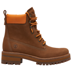 Women's - Timberland Courmayeur Valley 6" Boots - Medium Brown Nubuck