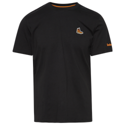 Men's - Timberland Boot Logo T-Shirt - Black