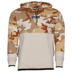 Mens - Timberland Youth Culture Camo Hoodie - Brown/White/Black