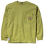 Timberland BeeLine Pocket Crew Sweatshirt - Men's Olive/White/Yellow