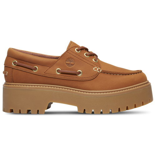 Timberland Stone Street Platform Boat Shoe In Brown
