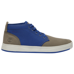Men's - Timberland Davis Square Chukka - Medium Grey/Blue