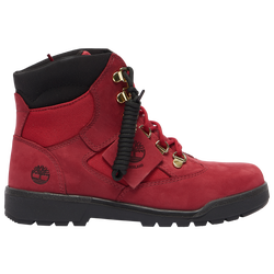 Boys' Grade School - Timberland Field Boots - Red/Red