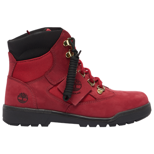 

Timberland Boys Timberland Field Boots - Boys' Grade School Red/Red Size 07.0