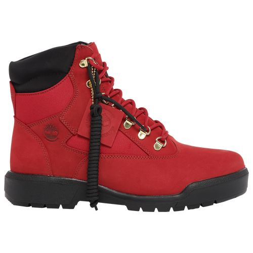 

Timberland Mens Timberland 6" Field Boots - Mens Red/Red Size 07.5