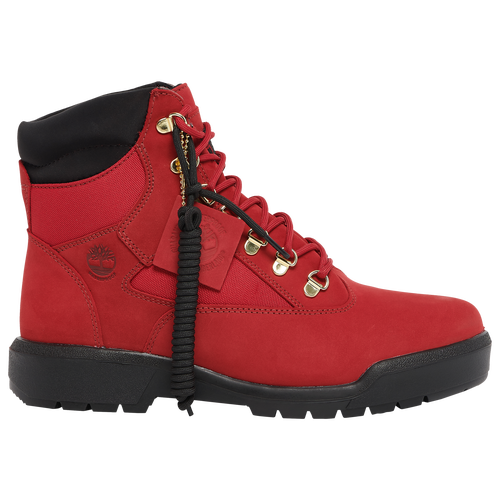 

Timberland Mens Timberland 6" Field Boots - Mens Red/Red Size 9.5