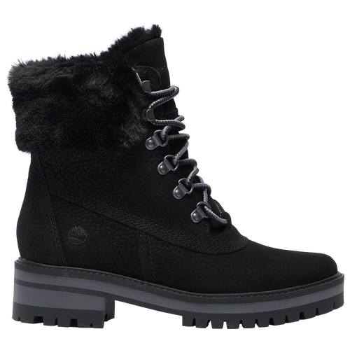 - Timberland Courmayeur Valley 6" Faux Fur - Black