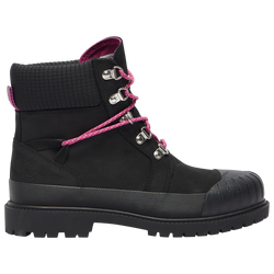 Women's - Timberland 6 Inch Rubber Toe - Black Nubuck