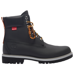 Men's - Timberland 6" Premium Waterproof Boots - Black Helcor Leather/Silver