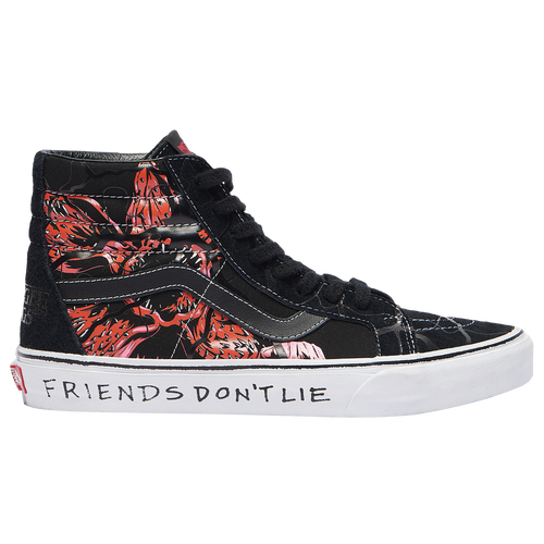 

Vans Mens Vans x Stranger Things Sk8-Hi Reissue - Mens Basketball Shoes Black/Red Size 08.0