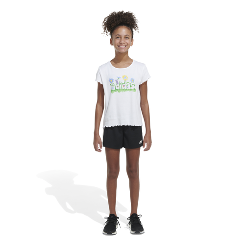 

adidas Bee Kind T-Shirt - Girls' Grade School White Size M