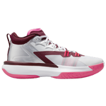 White/Metallic Silver/Hyper Pink