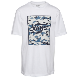 Boys' Grade School - Vans Print Box T-Shirt - White/Multicolor