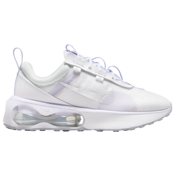 Boys' Grade School - Nike Air Max 2021 - White/Silver