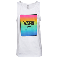 Men's - Vans Spctrm Graphic Tank - White/Multi