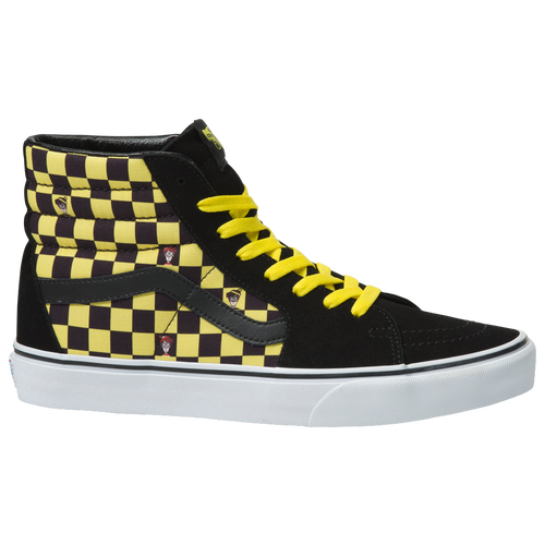 

Boys Vans Vans Sk8-Hi - Boys' Grade School Shoe Black/Yellow Size 06.0