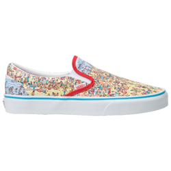 Boys' Grade School - Vans Classic Slip On - Yellow/White