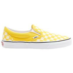 Men's - Vans Classic Slip On - Yellow/White