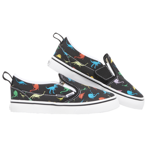 

Vans Boys Vans Classic Slip On - Boys' Toddler Shoes Black/Multi Size 04.0