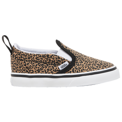 Girls' Toddler - Vans Classic Slip On - Brown/Black