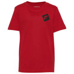 Boys' Grade School - Jordan Short Sleeve Jumpman Stack Classic Tee - Gym Red/Black