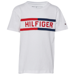 Boys' Grade School - Tommy Hilfiger Chest Bar T-Shirt - White/Blue/Red