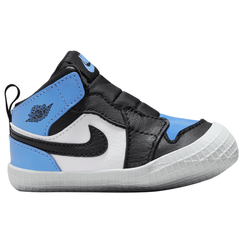

Jordan Boys Jordan AJ 1 Crib Bootie - Boys' Infant Basketball Shoes Univ Blue/Black/White Size 2.0
