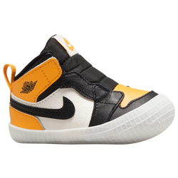 Boys' Infant - Jordan AJ 1 Crib Bootie - Taxi/Black