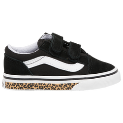 Girls' Toddler - Vans Old Skool - Black/Brown/White