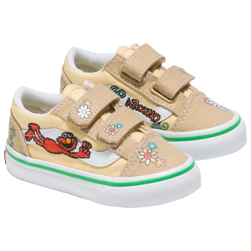 

Vans Boys Vans Old Skool Sesame Street - Boys' Toddler Shoes Natural/Multi Size 06.0