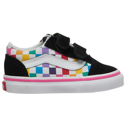 Girls' Toddler - Vans Old Skool - Rainbow/True White/Black