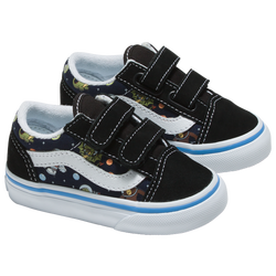 Boys' Infant - Vans Old Skool Velcro Cosmic Zoo - Black/Blue