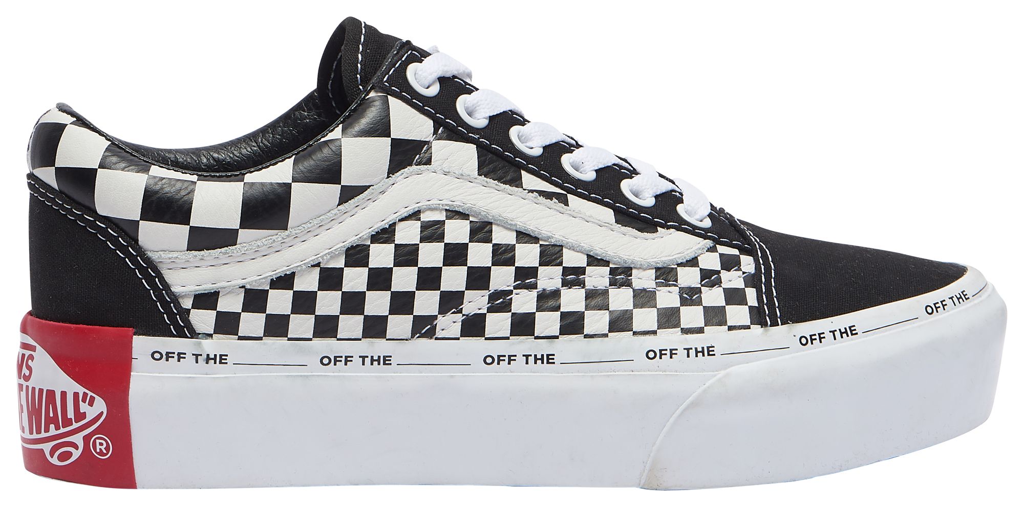 foot locker checkerboard vans