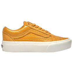 Women's - Vans Old Skool Platform - Emboss/Honey Gold
