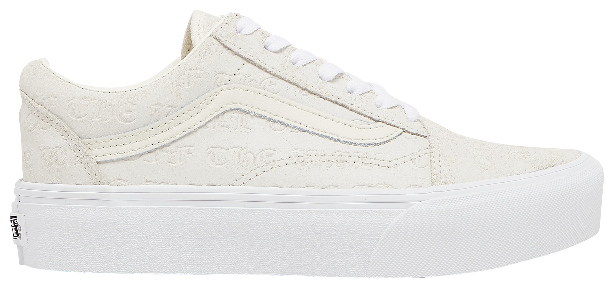 foot locker vans old skool platform