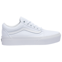 All white best sale platform vans