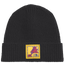 The North Face Logo Box Cuffed Beanie - Men's Black/Yellow