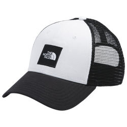 Mens - The North Face Box Logo Trucker Hat - White/Black