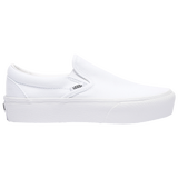 True White - Vans W Classic Slip-on Ptfm-wh