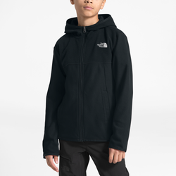 Boys' Grade School - The North Face Glacier Full-Zip Hoodie - Black/Black