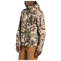 Men's - The North Face Printed Millerton Jacket - Burnt Olive Green Digi Print/Olive
