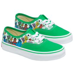 Boys' Preschool - Vans Authentic Sesame Street - Green/Multi