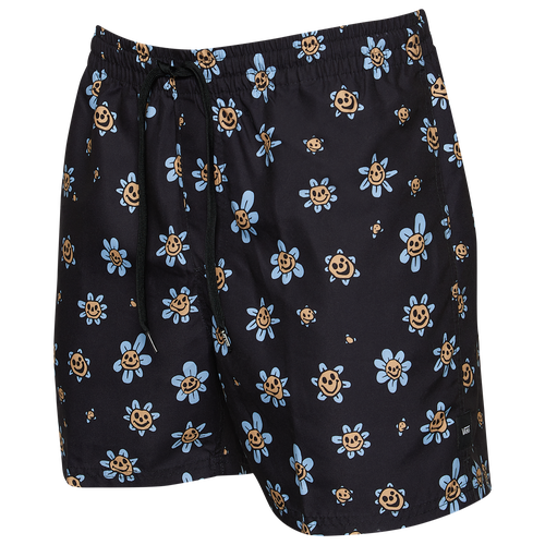 Vans Mens  Mixed Volley Shorts In Black/blue