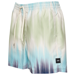 Men's - Vans Mixed Volley Shorts - Celadon Green/Tie Dye